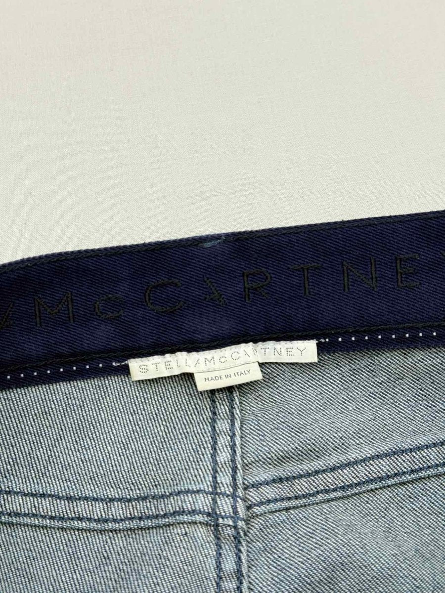 Pre - loved STELLA MCCARTNEY Blue Star Print Size 28 Jeans at Reems Closet