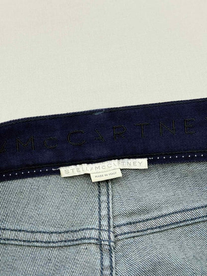 Pre - loved STELLA MCCARTNEY Blue Star Print Size 28 Jeans at Reems Closet