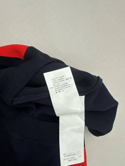 Pre - loved STELLA MCCARTNEY Blue w/ Red Side Stripe Pants US6 at Reems Closet