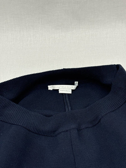 Pre - loved STELLA MCCARTNEY Blue w/ Red Side Stripe Pants US6 at Reems Closet