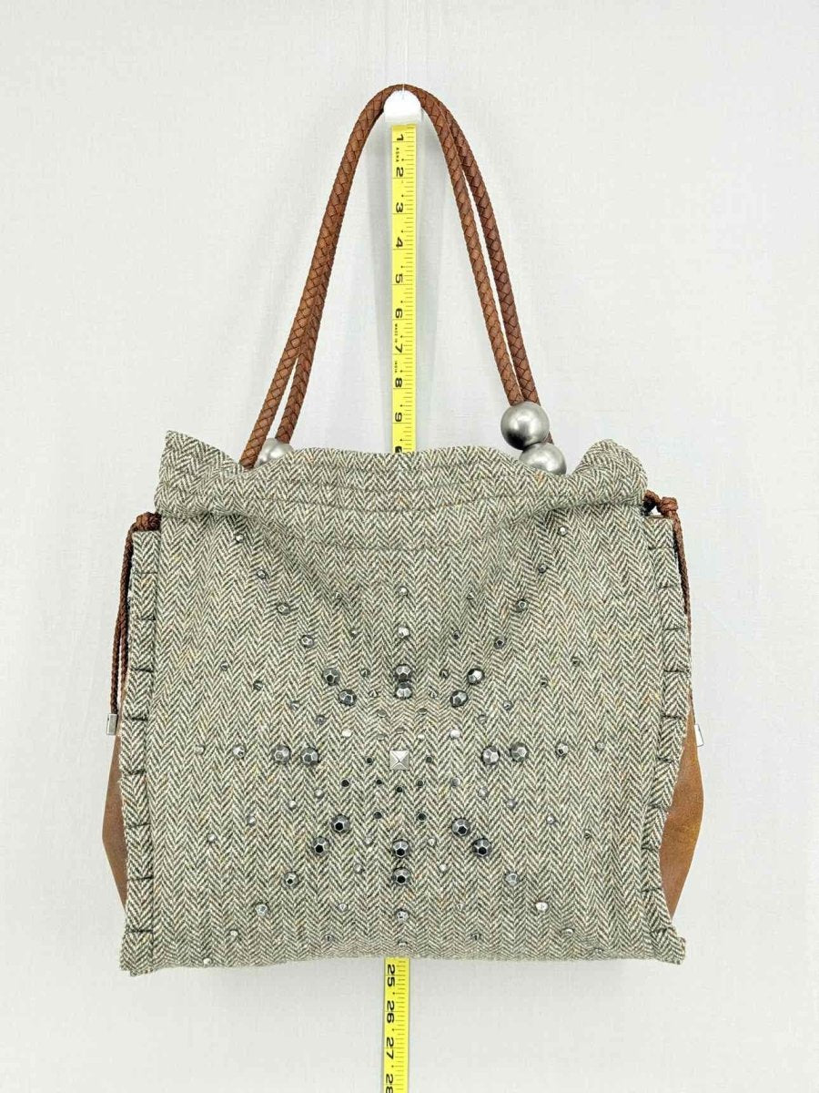 Pre - loved STELLA MCCARTNEY Brown Shoulder Bag at Reems Closet