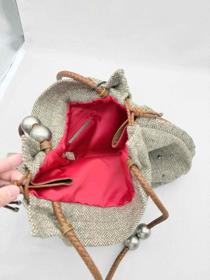 Pre - loved STELLA MCCARTNEY Brown Shoulder Bag at Reems Closet