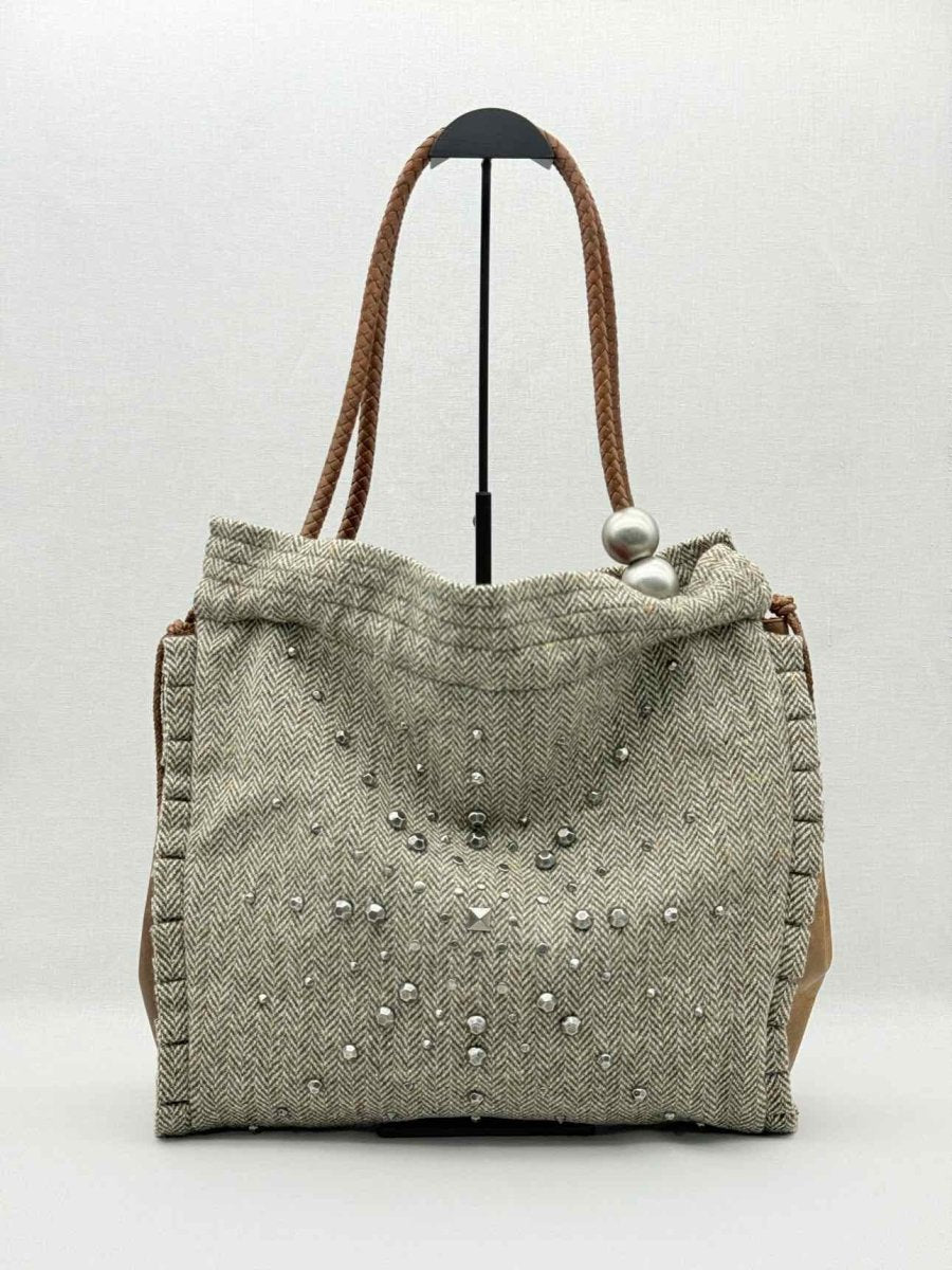 Pre - loved STELLA MCCARTNEY Brown Shoulder Bag at Reems Closet