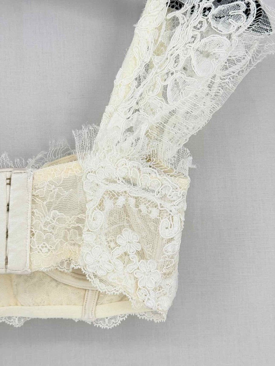 Pre - loved STELLA MCCARTNEY Bustier Cream Size Small Top at Reems Closet