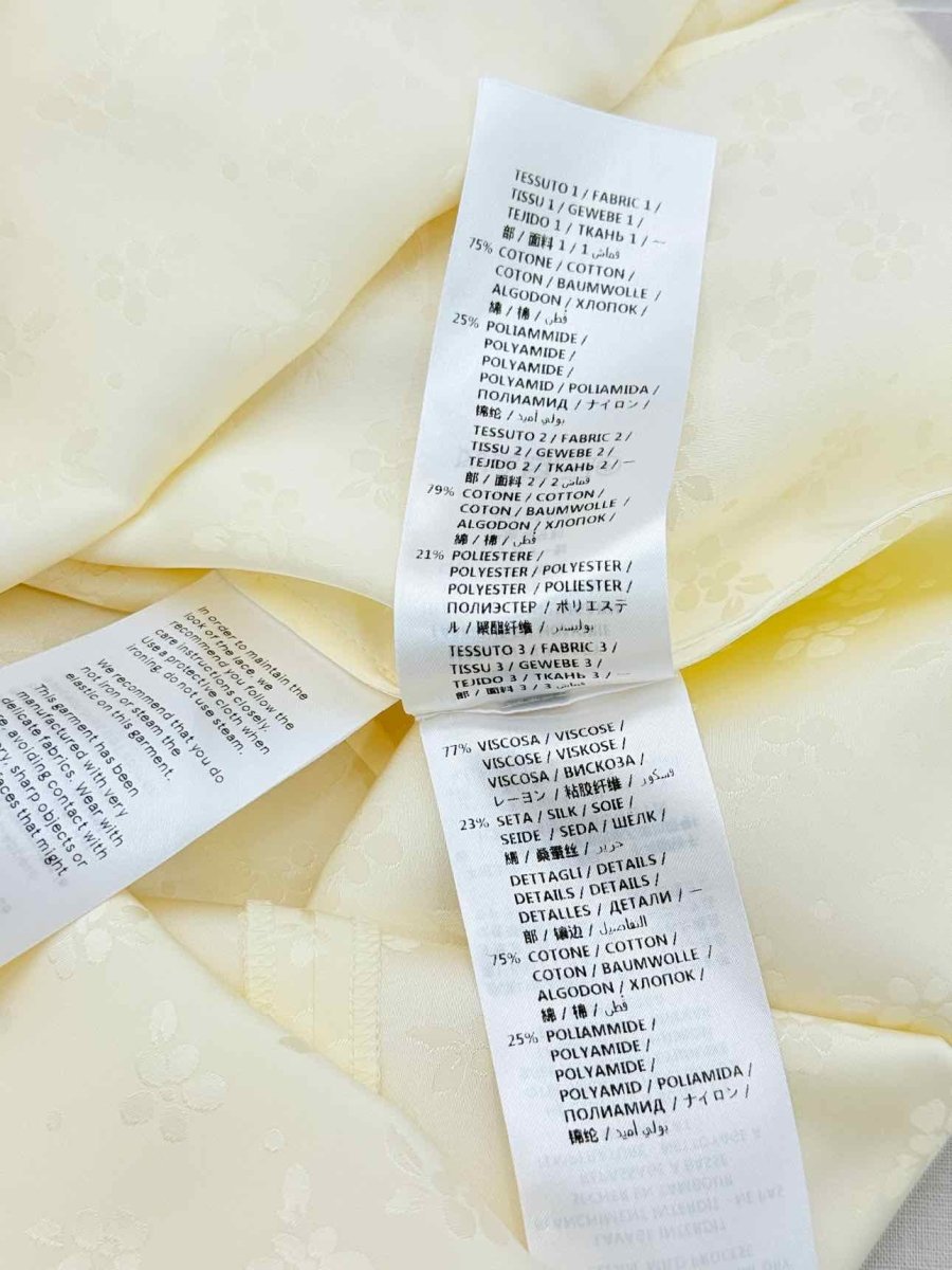 Pre - loved STELLA MCCARTNEY Cream Size US 8 Knee Length Dress at Reems Closet