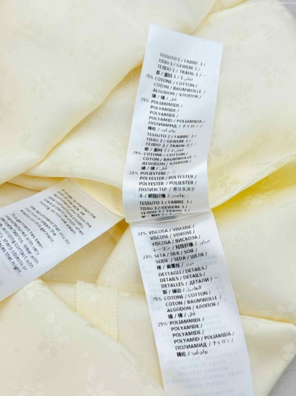 Pre - loved STELLA MCCARTNEY Cream Size US 8 Knee Length Dress at Reems Closet