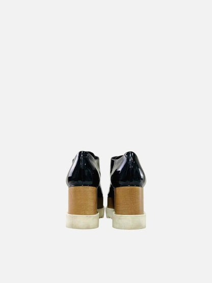 Pre - loved STELLA MCCARTNEY Elyse Black Brogues 40 at Reems Closet