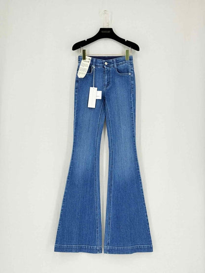 Pre - loved STELLA MCCARTNEY Flared Blue Size 24 Jeans at Reems Closet