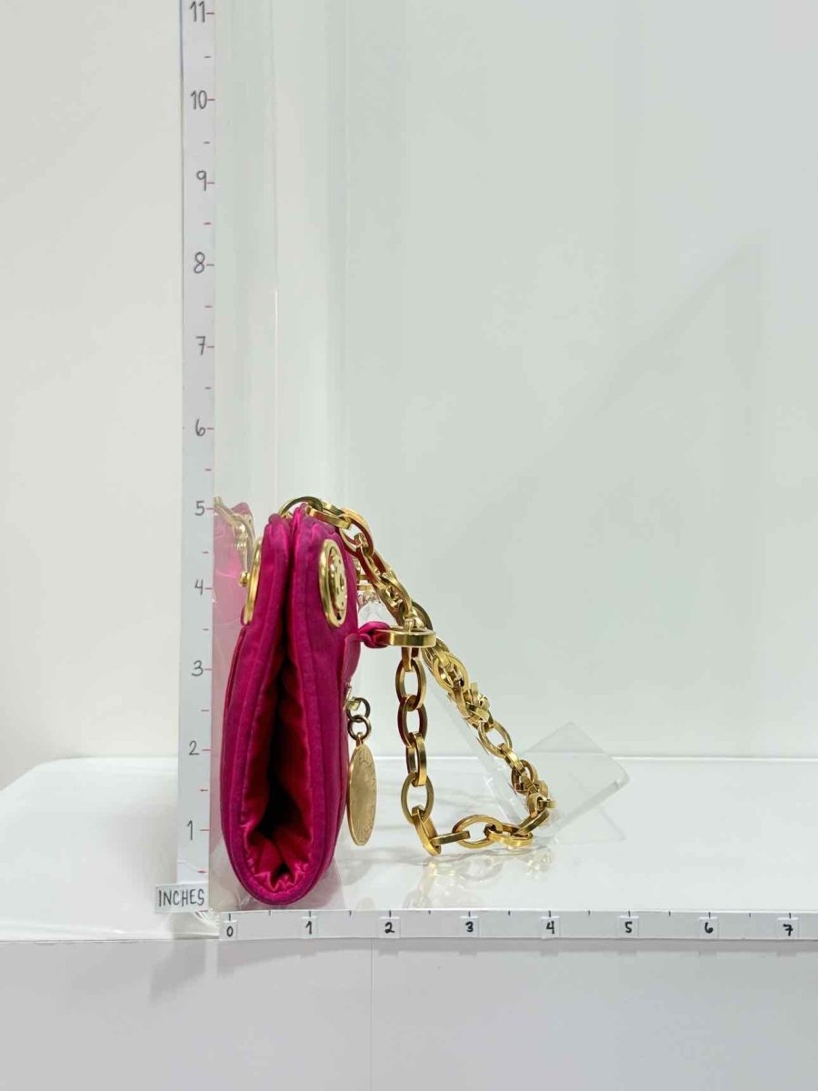 Pre - loved STELLA MCCARTNEY Fuchsia Top Handle at Reems Closet