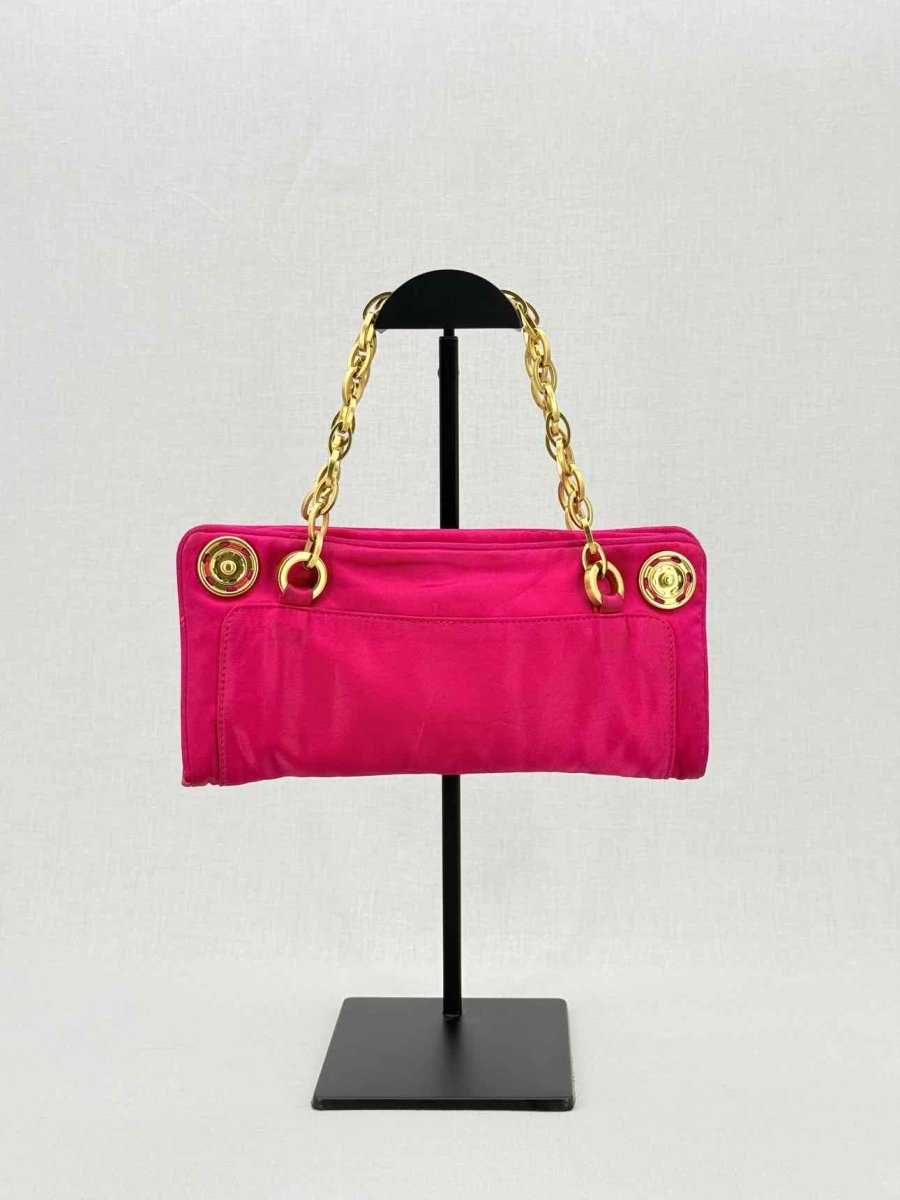 Pre - loved STELLA MCCARTNEY Fuchsia Top Handle at Reems Closet