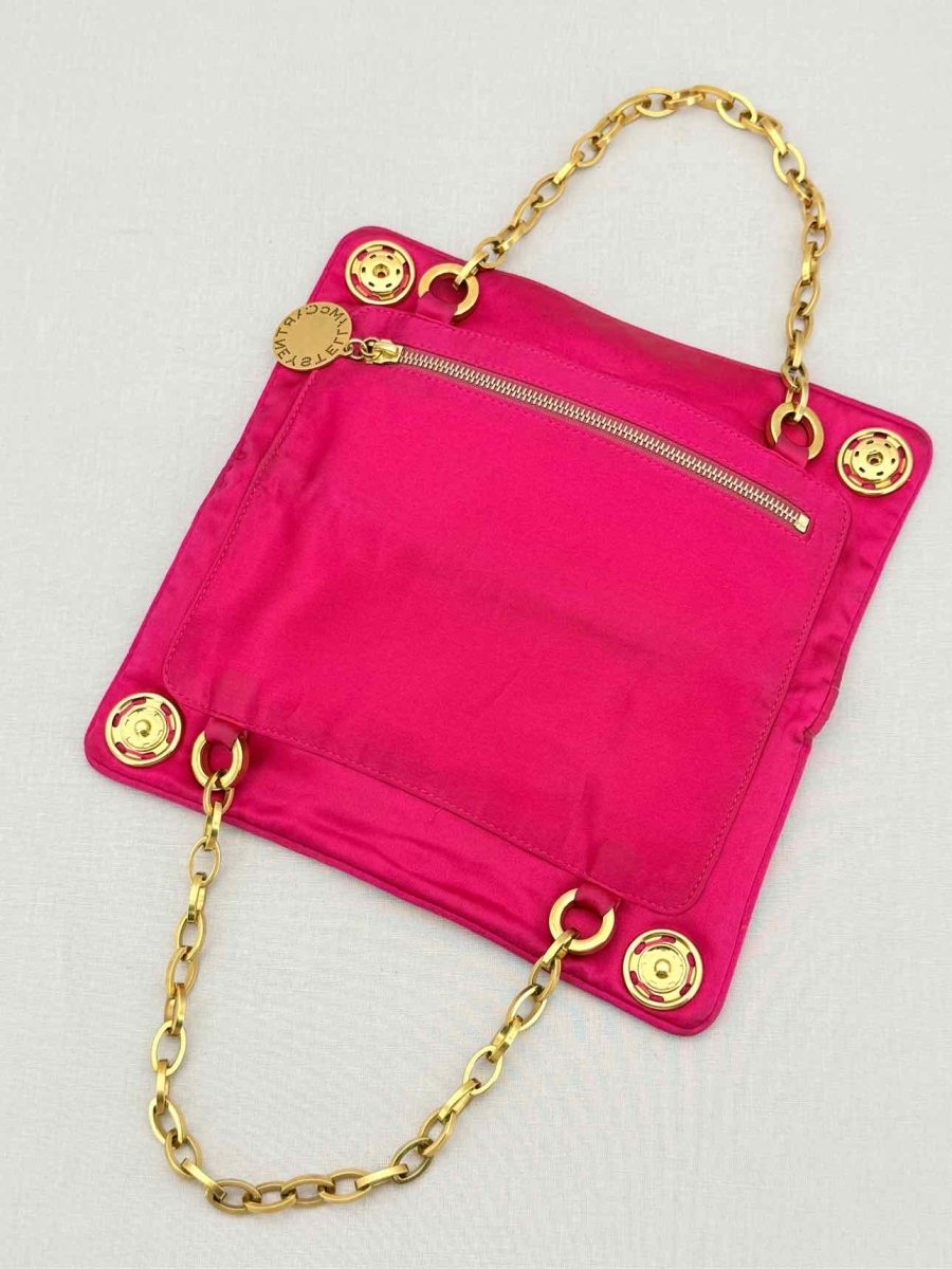 Pre - loved STELLA MCCARTNEY Fuchsia Top Handle at Reems Closet