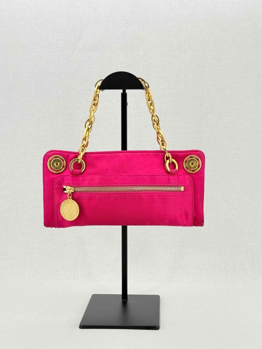 Pre - loved STELLA MCCARTNEY Fuchsia Top Handle at Reems Closet