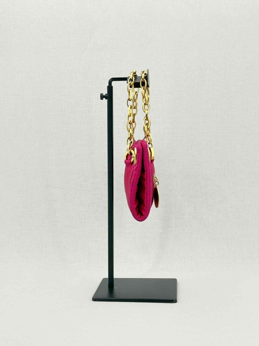 Pre - loved STELLA MCCARTNEY Fuchsia Top Handle at Reems Closet