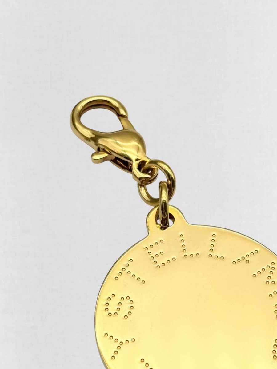 Pre - loved STELLA MCCARTNEY Gold Bag Charm at Reems Closet
