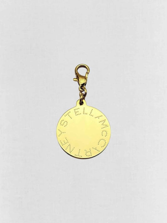 Pre - loved STELLA MCCARTNEY Gold Bag Charm at Reems Closet