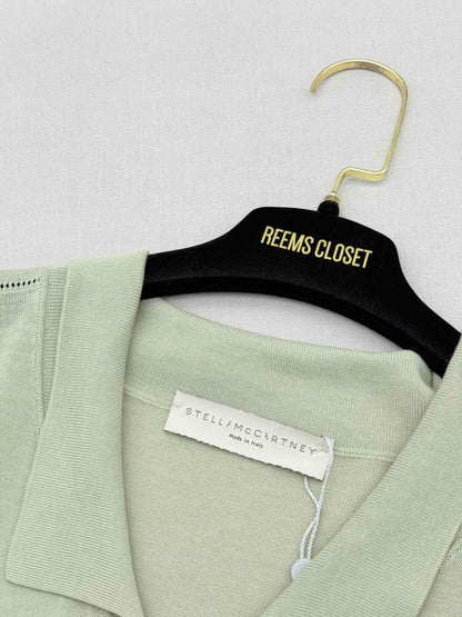 Pre-loved STELLA MCCARTNEY Green Size US 6 Top at Reems Closet