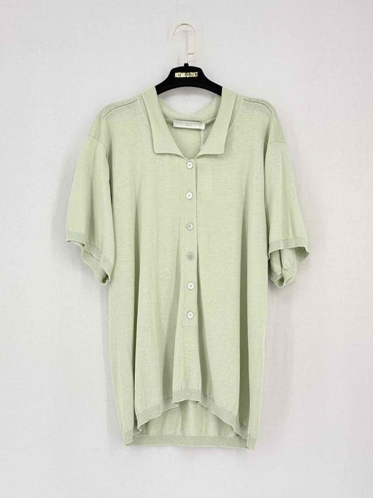 Pre-loved STELLA MCCARTNEY Green Size US 6 Top at Reems Closet