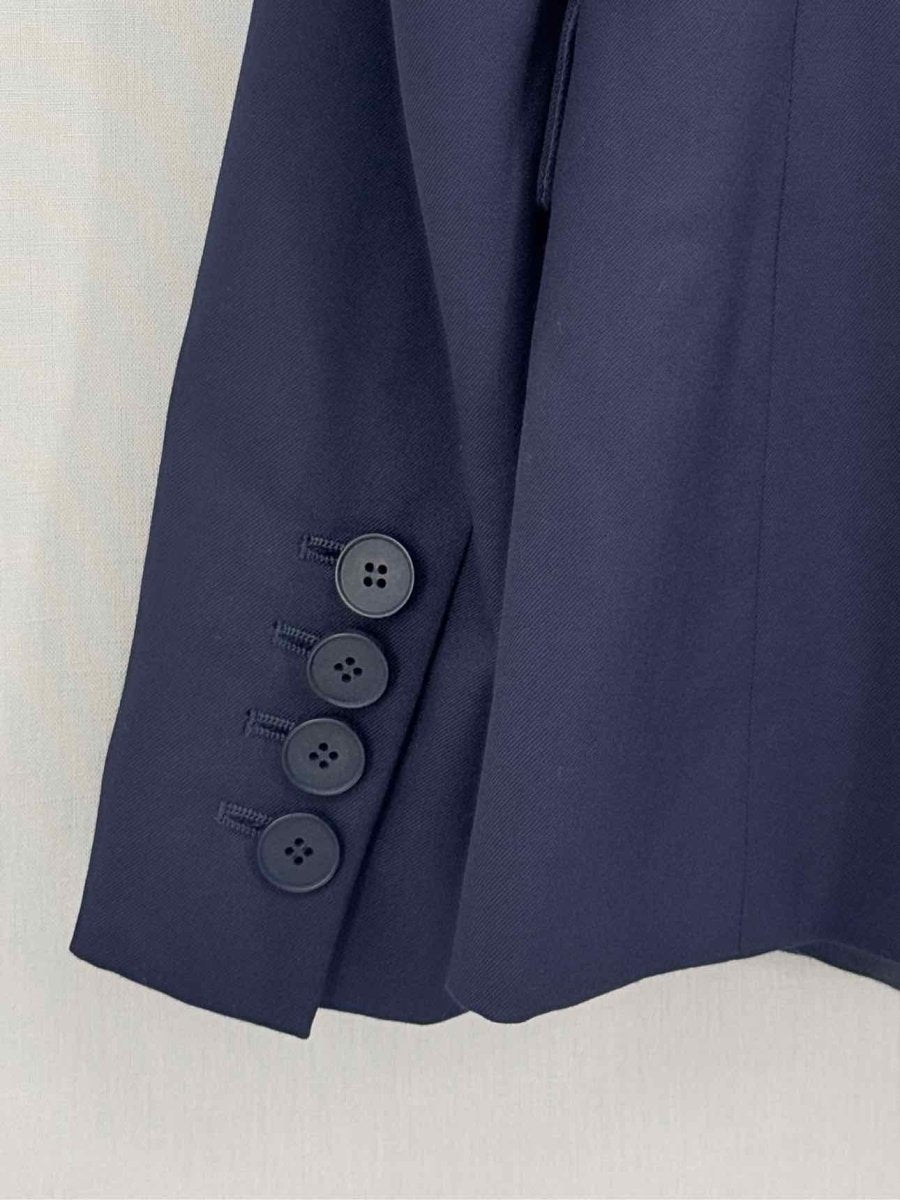 Pre - loved STELLA MCCARTNEY Navy Blue Size US 2 Jacket at Reems Closet