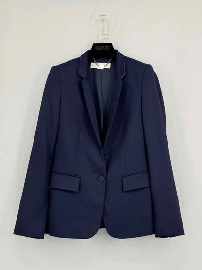Pre - loved STELLA MCCARTNEY Navy Blue Size US 2 Jacket at Reems Closet