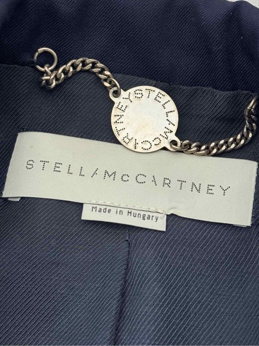 Pre - loved STELLA MCCARTNEY Navy Blue Size US 2 Jacket at Reems Closet