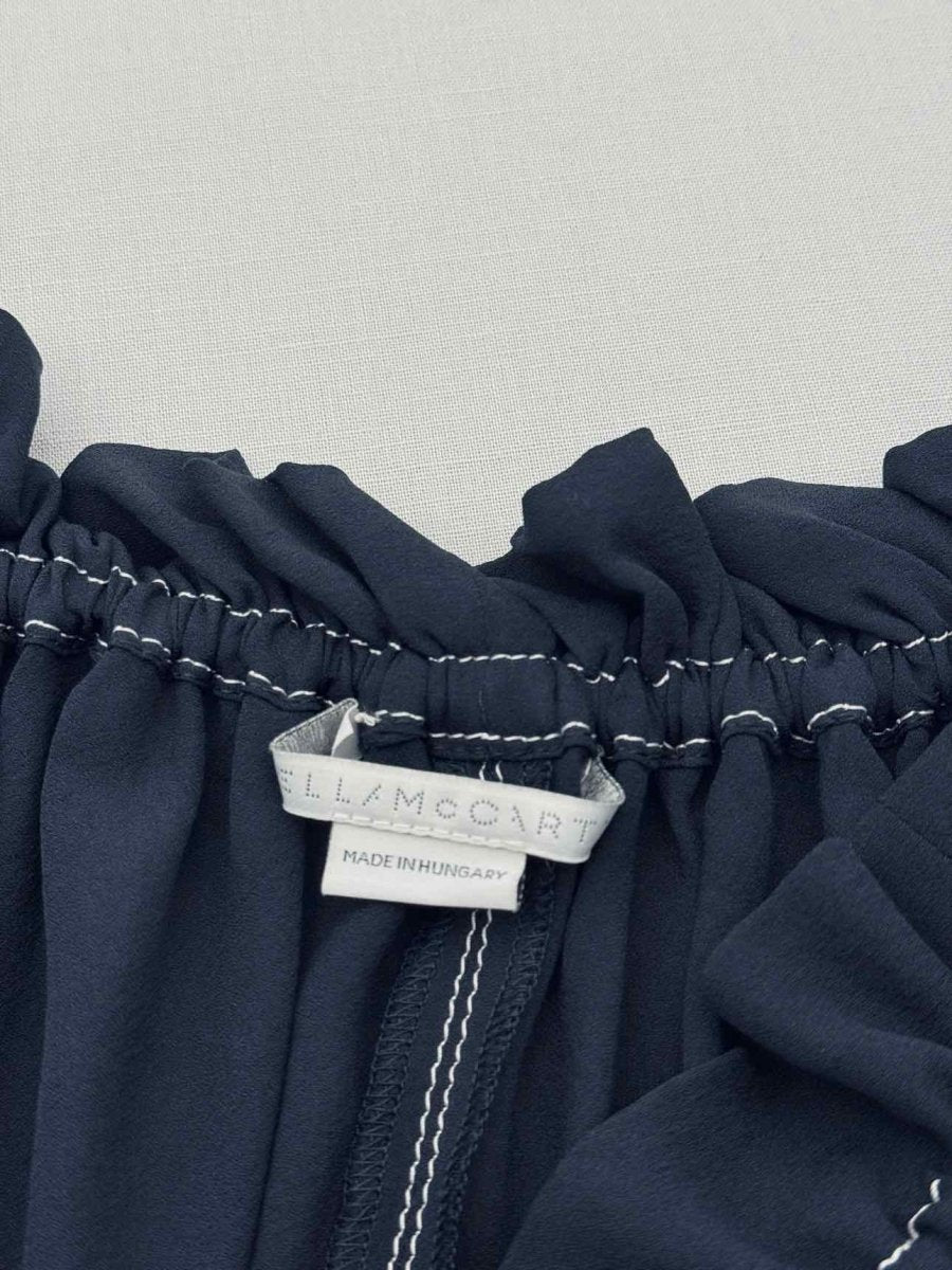 Pre - loved STELLA MCCARTNEY Navy Blue Size US 2 Knee Length Skirt at Reems Closet