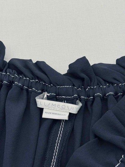 Pre - loved STELLA MCCARTNEY Navy Blue Size US 2 Knee Length Skirt at Reems Closet