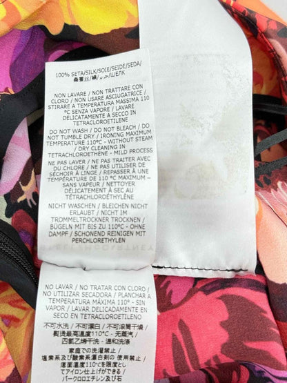 Pre - loved STELLA MCCARTNEY Red Multicolor Floral Size US 4 Pants at Reems Closet