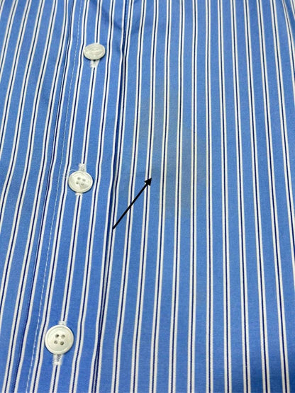 Pre - loved STELLA MCCARTNEY Sloane Blue & White Size US 2 Shirt at Reems Closet