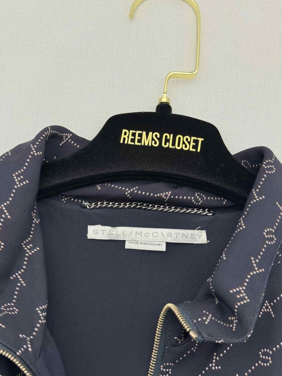 Pre-loved STELLA MCCARTNEY Track Monogram Size US 4 Jacket at Reems Closet