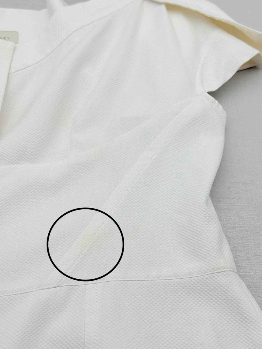Pre - loved STELLA MCCARTNEY White Size US 14 Blouse at Reems Closet