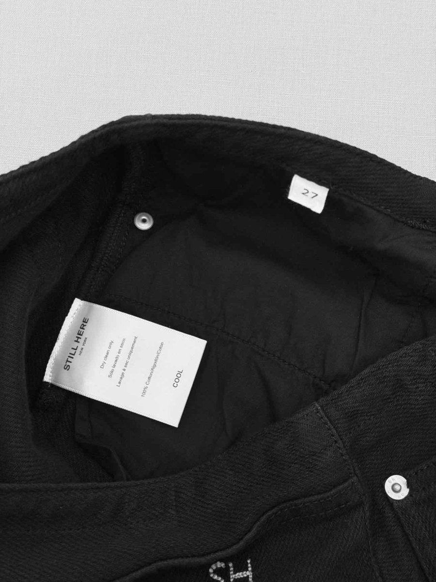 Pre-loved STILL HERE Cool Black Size 27 Jeans at Reems Closet