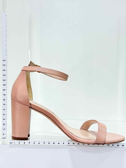 Pre - loved STUART WEITZMAN Ash Pink Size EU 38 Heeled Sandals at Reems Closet