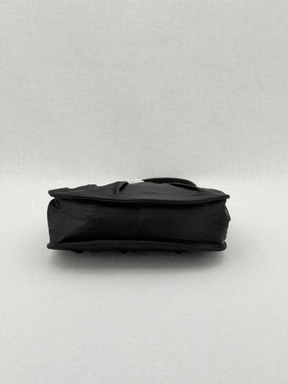 Pre - loved STUART WEITZMAN Black Clutch at Reems Closet