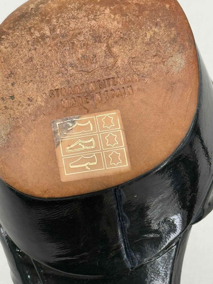 Pre - loved STUART WEITZMAN Black Size EU 38.5 Heeled Sandals at Reems Closet