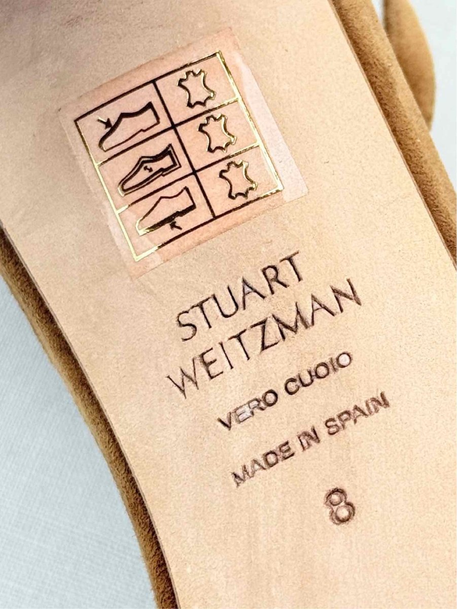 Pre - loved STUART WEITZMAN Brown Size EU 38 Heeled Sandals at Reems Closet