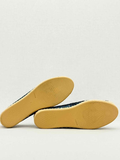 Pre - loved STUART WEITZMAN Espadrille Laser cut Size EU 39 Flats at Reems Closet