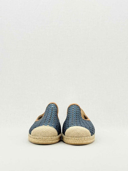 Pre - loved STUART WEITZMAN Espadrille Laser cut Size EU 39 Flats at Reems Closet