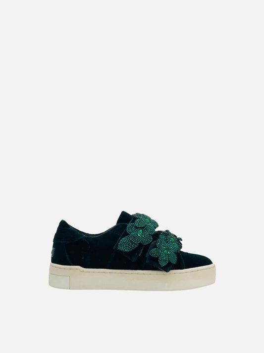 Pre - loved SUE COMMA BONNIE Dark Green Sneakers at Reems Closet