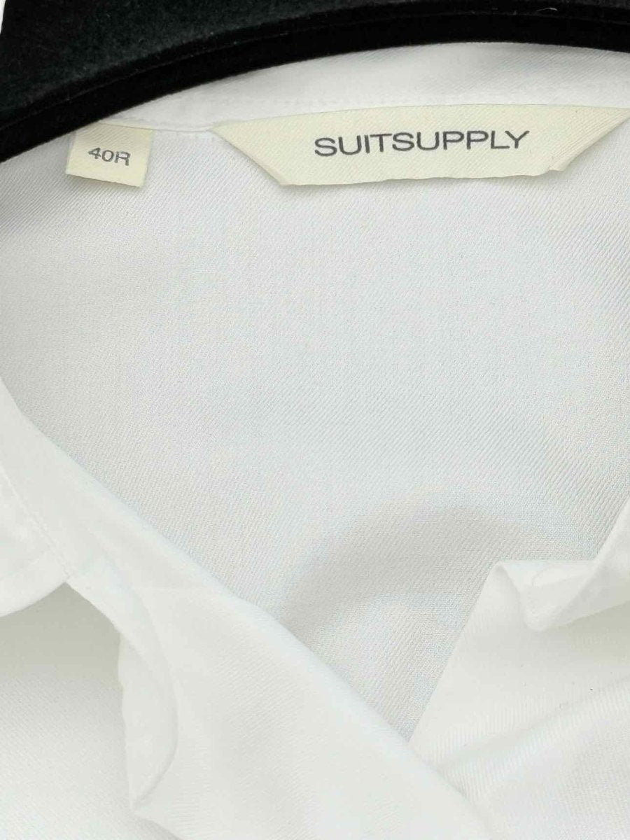 Pre - loved SUITSUPPLY White Size US 4 Shirt at Reems Closet