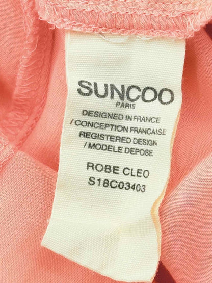 Pre - loved SUNCOO Coral Size Small Long Skirt at Reems Closet