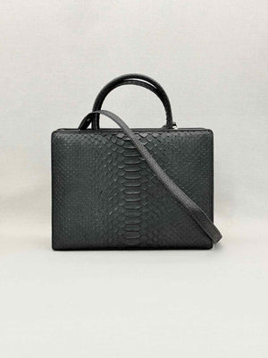 Pre-loved S'UVIMOL Black Tote Bag at Reems Closet