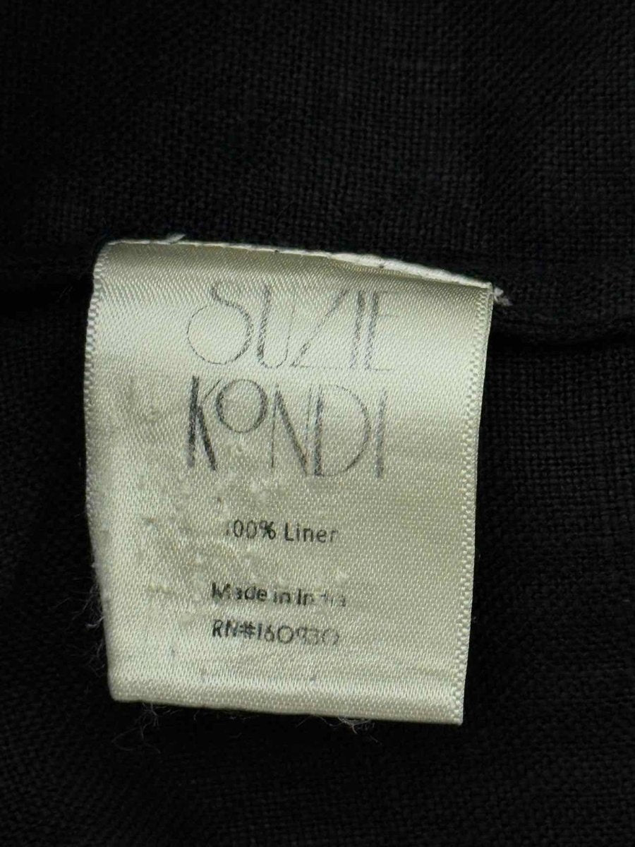Pre - loved SUZIE KONDI Black Size Large Blouse at Reems Closet