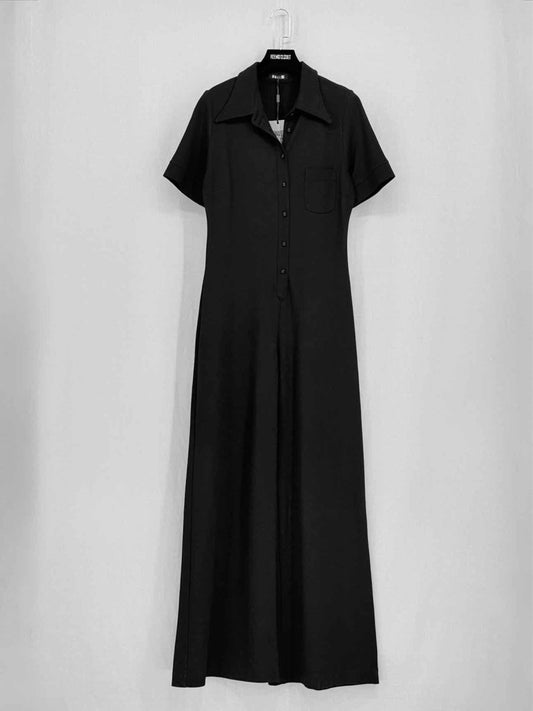 Pre - loved SUZIE KONDI Black Size Large Jumpsuit at Reems Closet