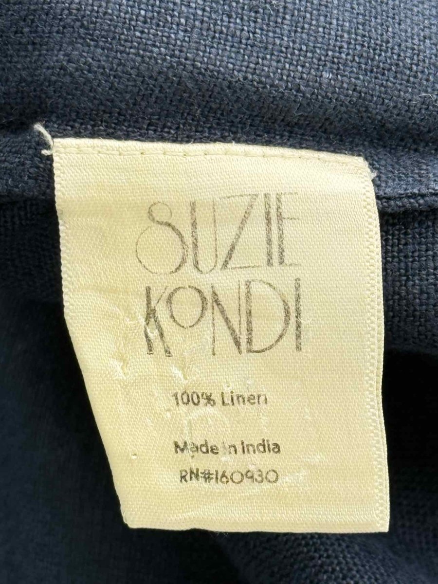 Pre - loved SUZIE KONDI Navy Blue Size Large Blouse at Reems Closet