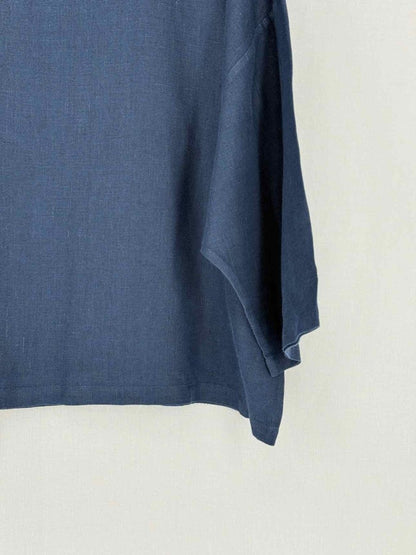 Pre - loved SUZIE KONDI Navy Blue Size Large Blouse at Reems Closet