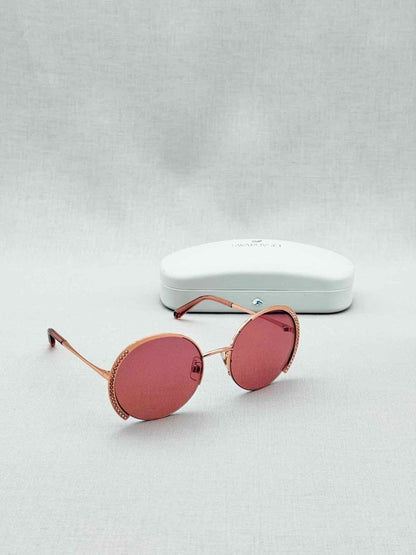 Pre - loved SWAROVSKI Pink Sunglasses at Reems Closet
