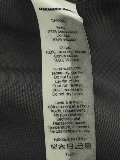 Pre - loved T ALEXANDER WANG Black Size Medium Knee Length Dress at Reems Closet