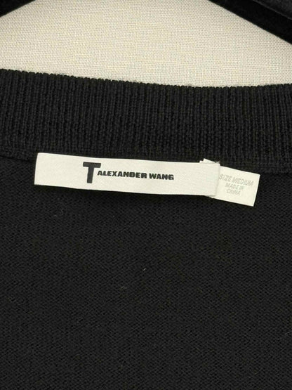 Pre - loved T ALEXANDER WANG Black Size Medium Knee Length Dress at Reems Closet