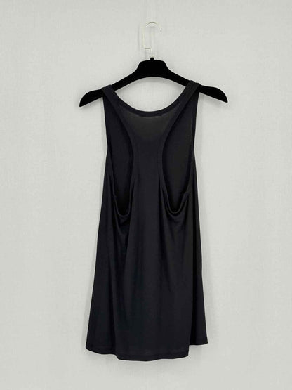 Pre - loved T ALEXANDER WANG Black Size Medium Tank Top at Reems Closet