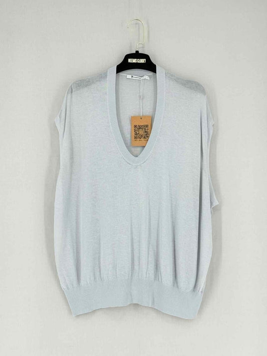 Pre - loved T ALEXANDER WANG Grey Size Medium Jumper at Reems Closet